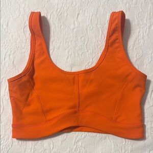 Women's WILO Orange Sports Bra